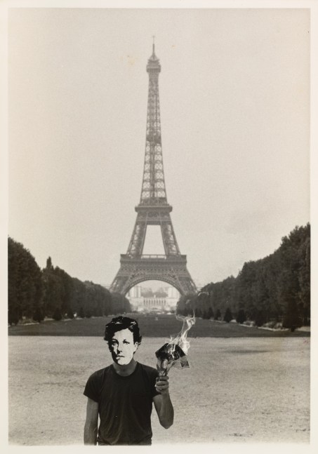 David Wojnarowicz, Arthur Rimbaud series (Eiffel Tower), 1980