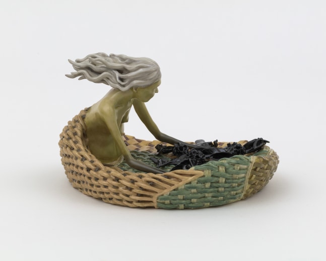 Jessica Stoller
Untitled (Eve&amp;rsquo;s herbs), 2022
porcelain, glaze
5 x 9 x 8 ins.
12.7 x 22.9 x 20.3 cm
