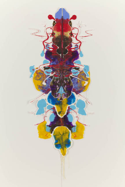 Hunter Reynolds, Shaman Batzorig Totem Collage, 2009