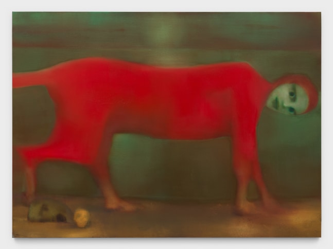 Elizabeth Glaessner
Animal with transcendent tool, 2025
oil on linen
54 x 74 ins.
137.2 x 188 cm