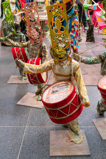 Installation View,&amp;nbsp;Hew Locke: The Procession, Tate Britain,&amp;nbsp;London, UK.&amp;nbsp;Photo by&amp;nbsp;Joe Humprhys