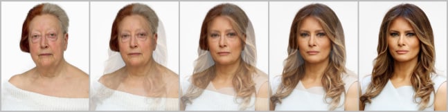 Martha Wilson, Makeover: Melania, 2017