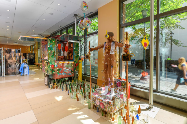 Pep&amp;oacute;n Osorio: Convalescence (Installation View), Philadelphia Contemporary, PA. Photo by Constance Marsh