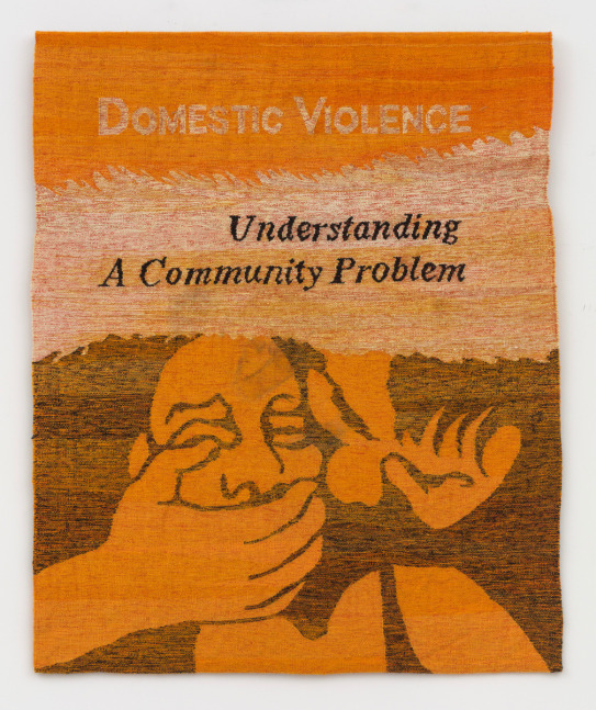 Erin M. Riley

Community Problem, 2020

wool, cotton

60 x 48 ins.&amp;nbsp;
152.4 x&amp;nbsp;121.92 cm&amp;nbsp;