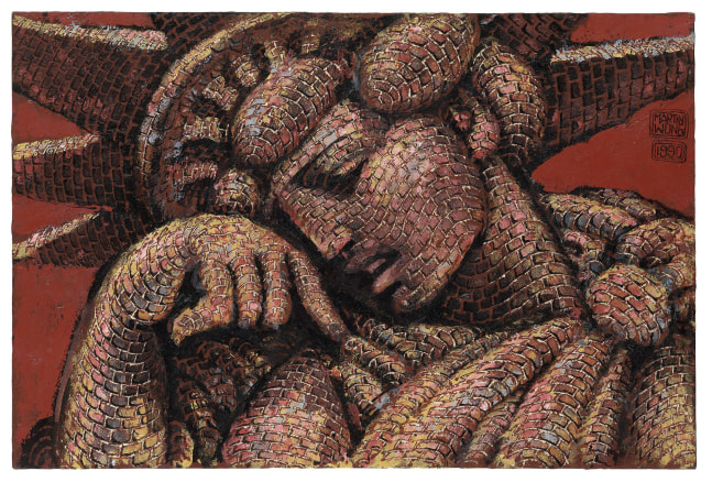 Martin Wong, Untitled (Statue of Liberty), 1990