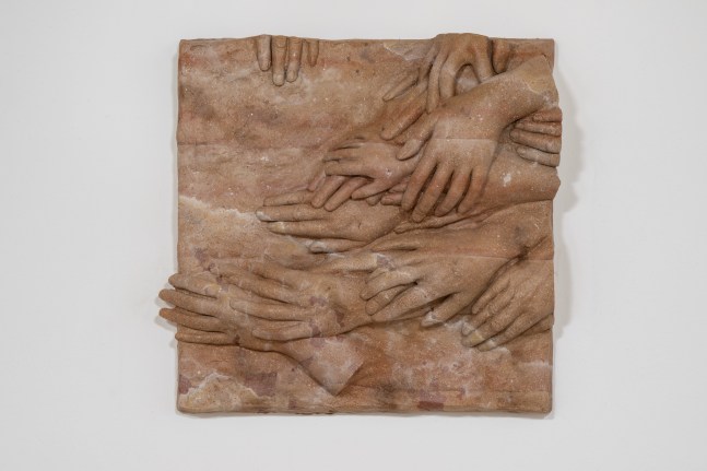 Clementine Keith-Roach
works and days 2, 2024
plaster, epoxy putty, paint
Unique
17 7/8 x 17 7/8 x 4 3/8 ins.
45.4 x 45.4 x 11.1 cm