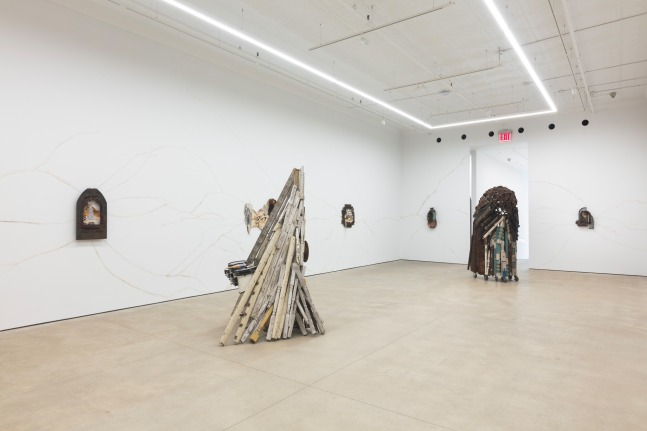 Chiffon Thomas, Staircase to the Rose Window, install 7