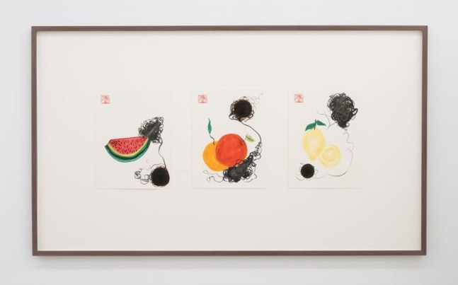 Owen Fu
Why is that good for you, 2023
oil on paper
(each) 37 7/8 x 26 ins.
(each) 96 x 66 cm
