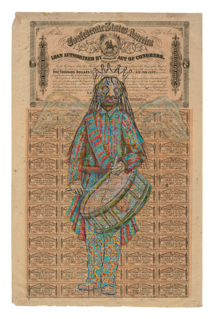 Hew Locke, Confederate States of America Loan 8, 2018