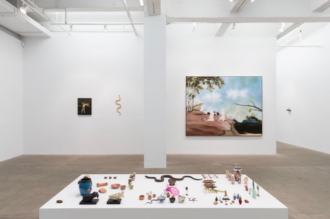 Sanam Khatibi, An hour before the Devil fell install 2