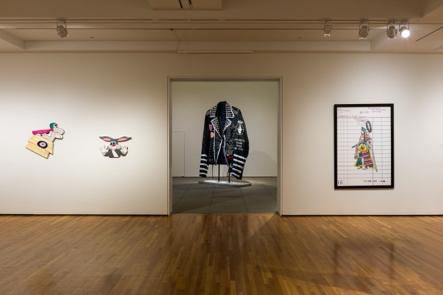 Installation view, Ishi Glinsky: Upon a Jagged Maze, Art, Design &amp;amp; Architecture Museum at UC Santa Barbara, 2022-2023. Image courtesy of Art, Design &amp;amp; Architecture Museum at UC Santa Barbara.