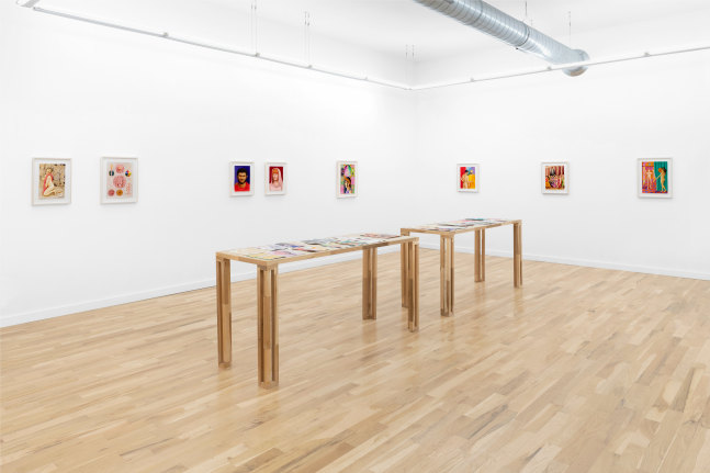 Our Lady of the Latrines (Installation View) Western Exhibitions, Chicago, IL, February 23 - April 6, 2024. Photo: James Prinz.