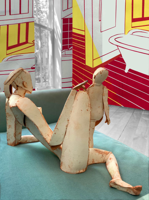 Ann Agee, Madonna of the Girl Child, Living Room view 2