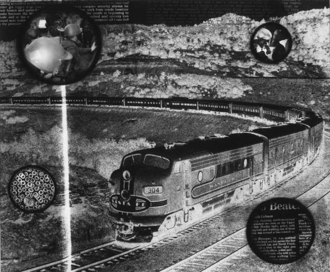 David Wojnarowicz, Untitled from Sex Series (for Marion Scemama) (train), 1988-89