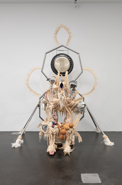 Installation View, Guadalupe Maravilla: Purring Monsters with Mirrors on Their Backs, Museum of Contemporary Art, Denver, CO. Photo by Wes Magyar