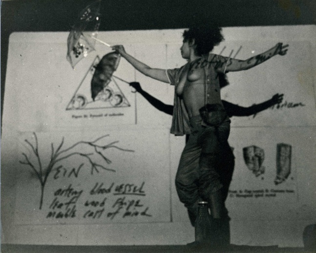 Carolee Schneemann, Fresh Blood- A Dream Morphology, 1981-86, dated, titled, signed on verso