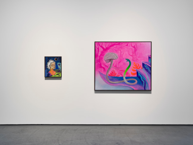 Cheerful Melancholia (Installation View) Galerie Judin, Berlin, Germany, February 24 - April 6, 2024.