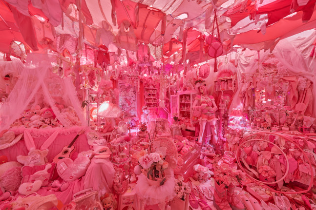 Portia Munson: The Pink Bedroom,&amp;nbsp;Museum of Sex, 2023, Installation View, Photo by Daniel Salemi.&amp;nbsp;