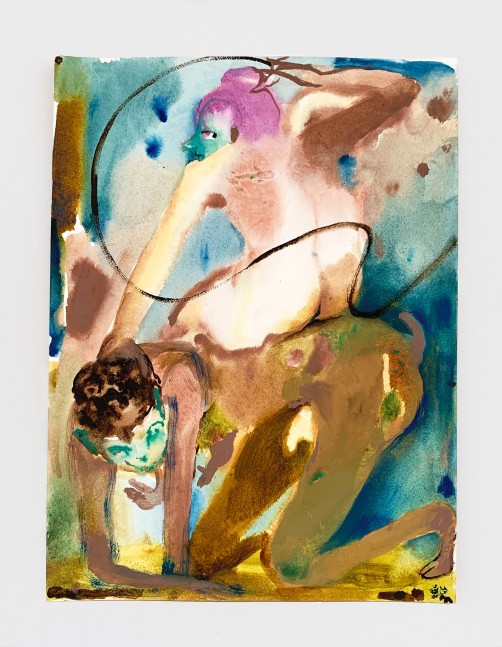 Elizabeth Glaessner, Rider with Whip II, 2019