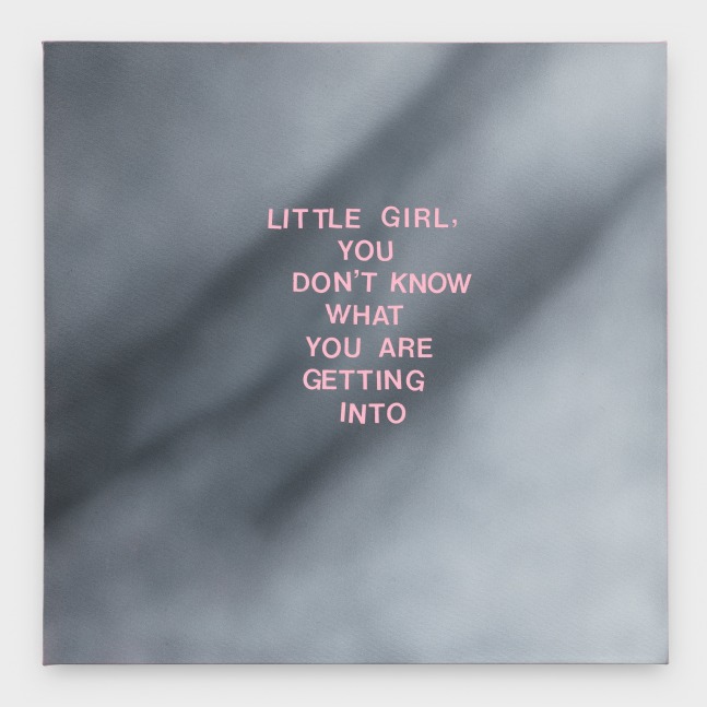 Betty Tompkins
Little Girl..., 2020
acrylic on canvas
24 x 24 ins.
61 x 61 cm