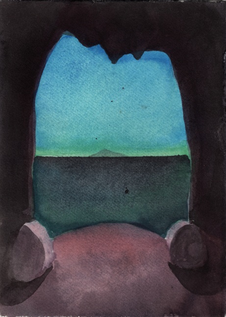 Adam Putnam
Visualization 383 (Eldfell Annex), 2023
ink on paper
5 1/2 x 4 ins.
14 x 10.2 cm