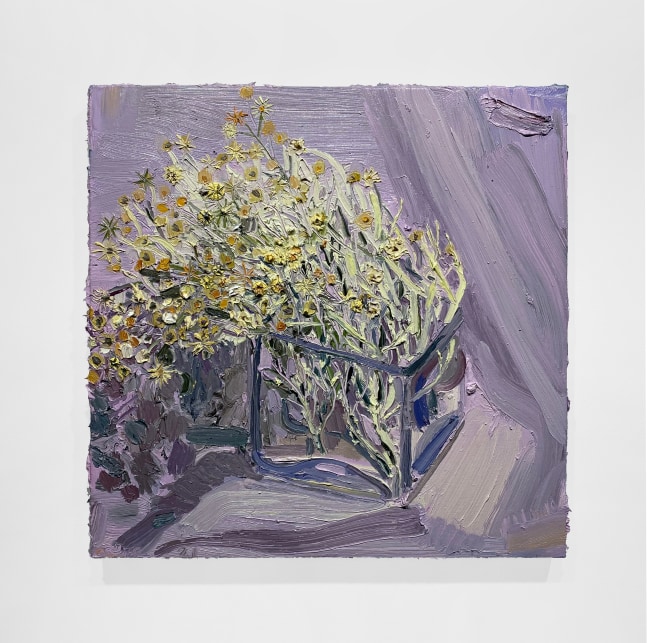 Allison Schulnik, Dry Flower Brush, 2021