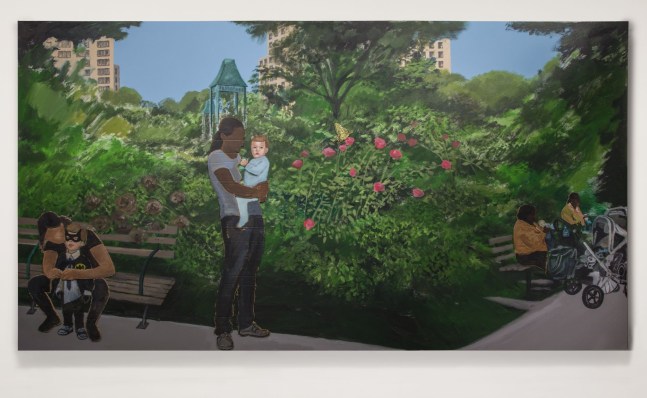 Ramiro Gomez, An Afternoon in Madison Square Park, 2017