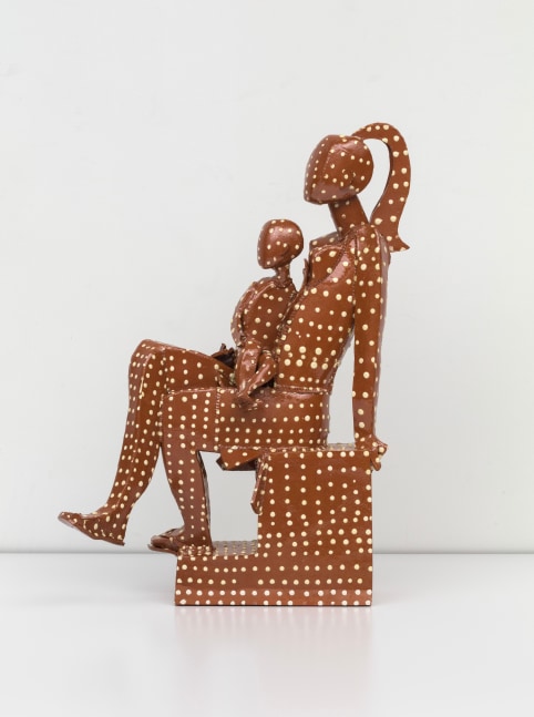 Ann Agee, Dots Madonna, 2021