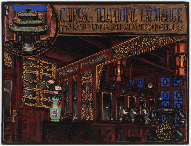 Martin Wong, Chinese Telephone Exchange, 1992