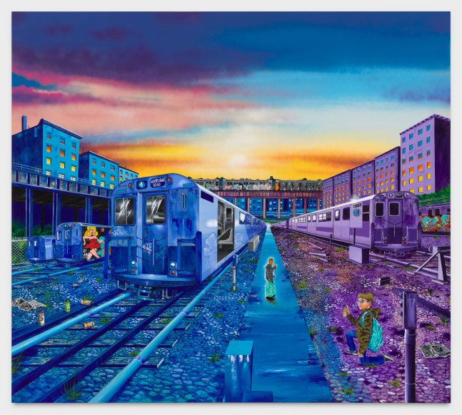 Painting by Chris &quot;Daze&quot; Ellis