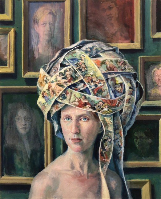 Julie Heffernan, Self-Portrait with Shulamith, 2018