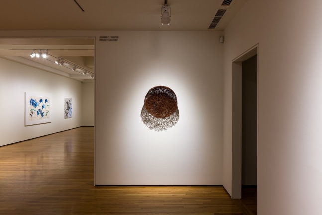 Installation view, Ishi Glinsky: Upon a Jagged Maze, Art, Design &amp;amp; Architecture Museum at UC Santa Barbara, 2022-2023. Image courtesy of Art, Design &amp;amp; Architecture Museum at UC Santa Barbara.