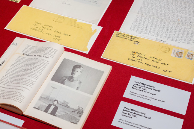 Installation view of David Wojnarowicz: Arthur Rimbaud in New York. Photograph by Daniel Terna. &amp;copy; 2025 Leslie-Lohman Museum of Art, New York.&amp;nbsp;