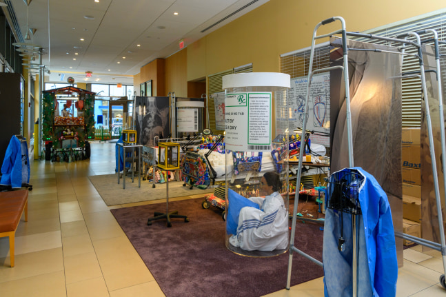 Pep&amp;oacute;n Osorio: Convalescence (Installation View), Philadelphia Contemporary, PA. Photo by Constance Marsh