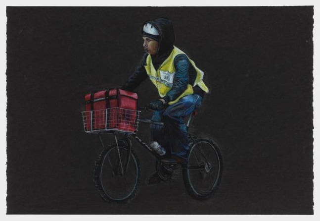 Shellyne Rodriguez
Essential Worker Unmasked, 2020
colored pencil on paper
15 x 22 ins.
38 x 55 cm