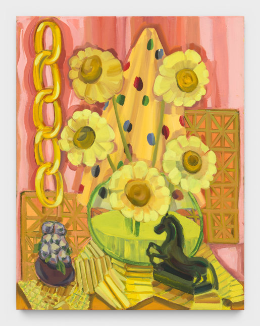 Judith Linhares
Rainbow Confetti, 2023
oil on linen
33 1/2 x 26 ins.
85.1 x 66 cm