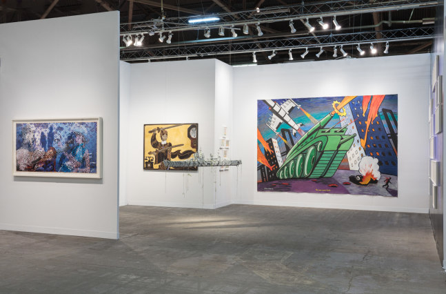 The Armory Show install 2