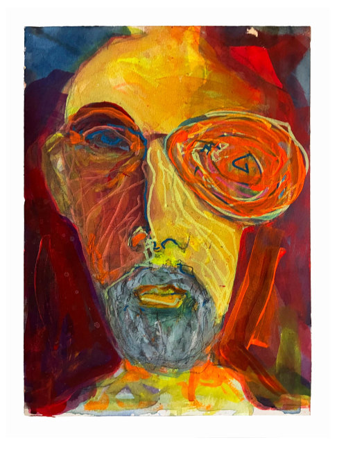 Hunter Reynolds
Untitled, 2022
mixed media on watercolor paper
14 x 10 ins.
35.6 x 25.4 cm