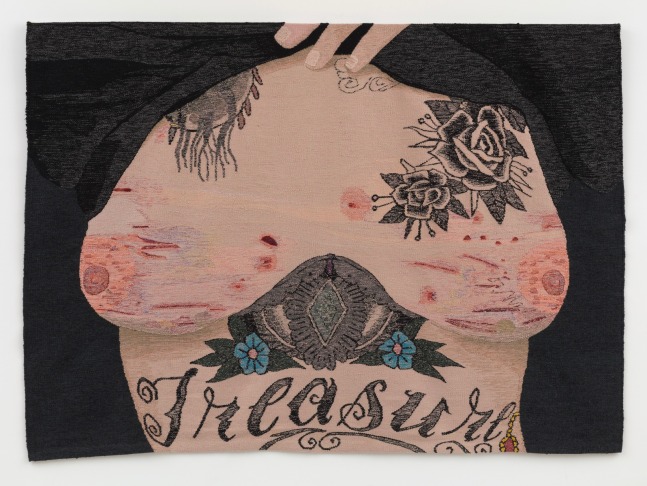 Erin M. Riley

Anxiety, 2020

wool, cotton

72 x 100 ins.&amp;nbsp;
182.88 x&amp;nbsp;254 cm&amp;nbsp;