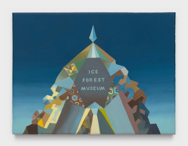 Suzanne Treister
Kabbalistic Futurism/Architectures/Museums/Ice Forest Museum, 2022
oil on canvas
11 3/4 x 15 3/4 ins.
30 x 40 cm