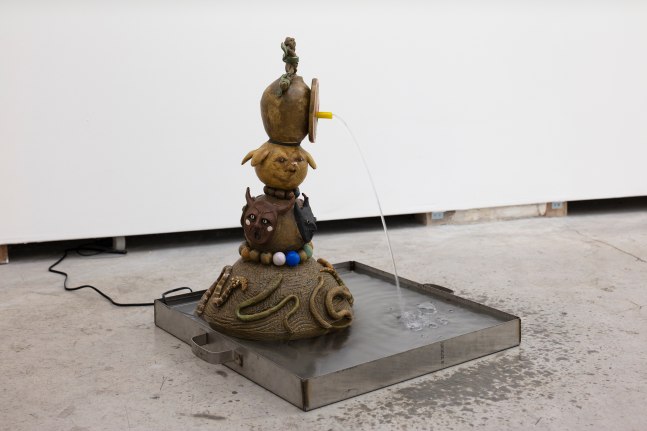 The snake sings backwards (Installation View) Lodos Gallery, Condo Mexico City, Mexico, April 11 &amp;ndash; May 25, 2024. Photo: Ramiro Chaves.