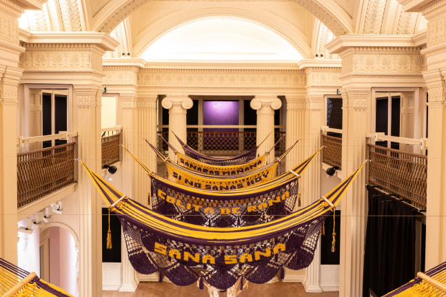 Guadalupe Maravilla / Piedras de Fuego (Fire Stones)&amp;nbsp;(Installation View), Talbor Rice Gallery, University of Edinburgh, Edinburgh, UK, October 26, 2024 - February 15, 2025. Photo: Sally Jubb Photography.