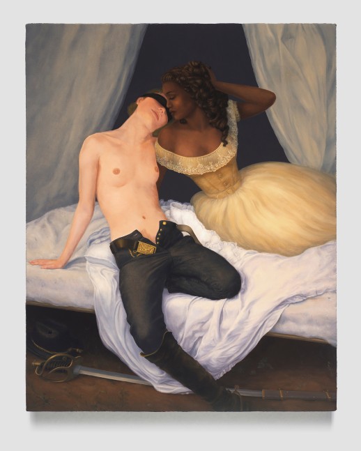 Hilary Harkness
Arabella and the General, 2020
oil on linen mounted on panel
10 x 8 ins.
25.4 x 20.3 cm