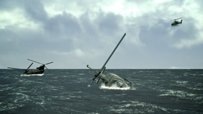 Dinh Q. L&amp;ecirc;

Untitled the South China Sea Pishkun series (still 12), 2009

c-print

framed: 50 1/2 x 89 1/2 ins.&amp;nbsp;

128.27 x 227.33 cm