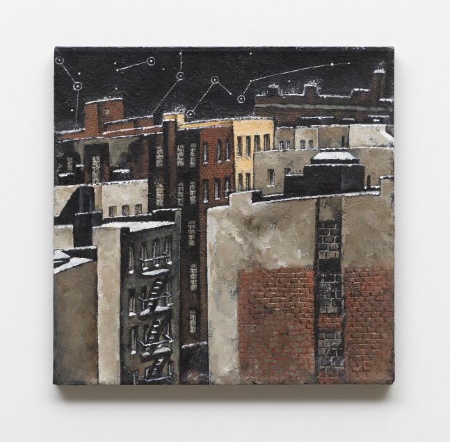 Martin Wong, Winter Scene, 1994