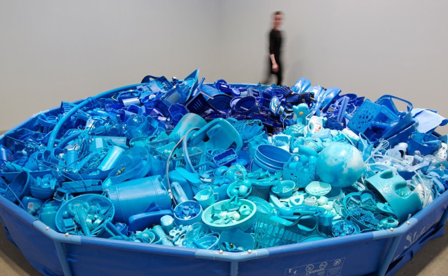 Portia Munson, Reflecting Pool installation, 2013