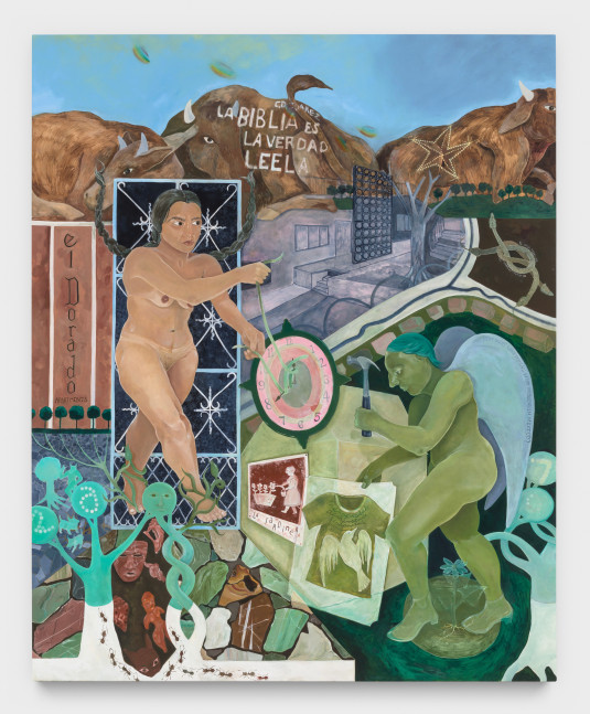 Astrid Terrazas
How many love tokens went missing in Mexico, 2022
oil on canvas
74 x 60 ins.
188 x 152.4 cm