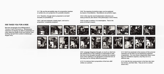 Carolee Schneemann, Ices Strip Train Skating, 1972