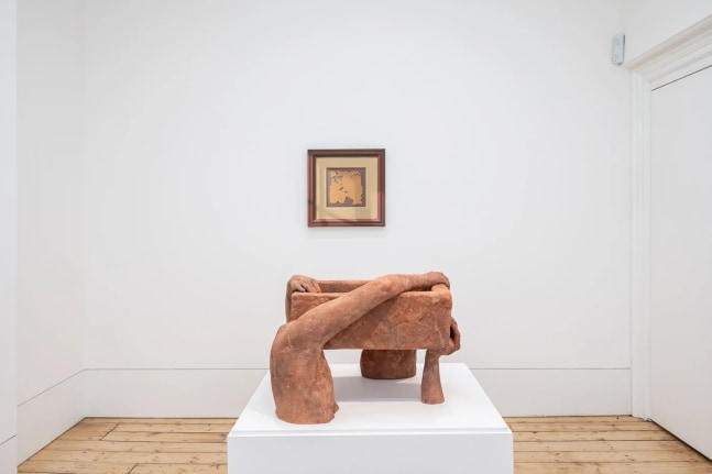 Installation view, Clementine Keith-Roach &amp;amp; Christopher Page: Earth Sky Body Ruins, Ben Hunter, London, UK, 2023. Image courtesy of Ben Hunter.&amp;nbsp;