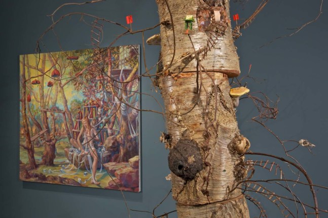 Sky is Falling, 2013 install 1